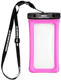 Remax Universal Waterproof Case For Mobile Devices To 5'' Pink