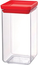 Brabantia Square Canister Tasty 1.6l Red