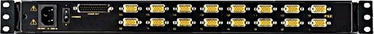 Aten LCD 16-port KVM Switch 1U Rack CL1016M