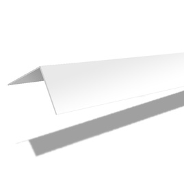 Universāla PVC līste C40 40x40x2700mm, balta