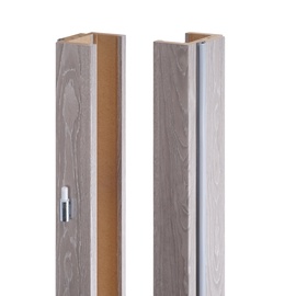 Ukseleng PerfectDoor, 209.4 cm x 14 cm x 2.2 cm, vasakpoolne, hall/tamm