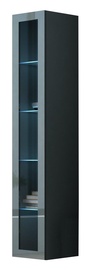 Cama Meble Vigo 180 Glass Case Grey/Grey Gloss