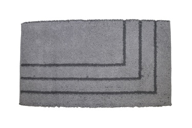 Vonios grindų kilimėlis Saniflor Ikona 3FTAA023307, pilkas, 600 mm x 400 mm