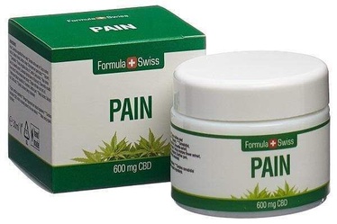 Ķermeņa krēms Formula Swiss 600mg CBD Pain, 30 ml