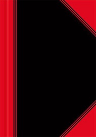 Herlitz Notebook With Hard Covers A5 Red/Black