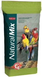 Kuivtoit Padovan Naturalmix, keskmistele papagoidele, 20 kg