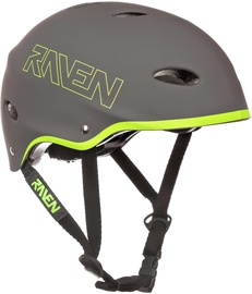Ķivere velobraukšanai universālā Raven F511 GreyLime, zaļa/pelēka, S, 540 - 560 mm