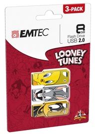 Emtec M750 Looney Toons 8GB USB 2.0 Pack 3