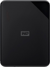 Kietasis diskas Western Digital Elements SE, HDD, 1 TB, juoda