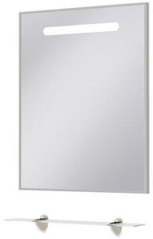 Peegel Juventa Ariadna 80 Silver, valgustusega, riputatav, 80x75 cm