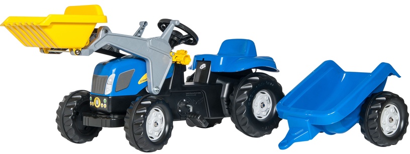 Automobilis su pedalais Rolly Toys 023929, mėlynas