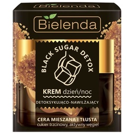 Bielenda Black Sugar Detox Face Cream Day/Night 50ml
