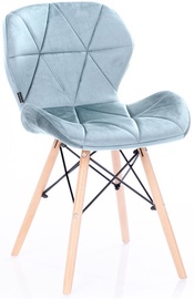 Стул для столовой Homede Silla Velvet Silver, 4 шт.