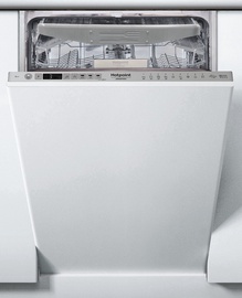 Bстраеваемая посудомоечная машина Hotpoint Ariston HSIO 3O23 WFE, серебристый