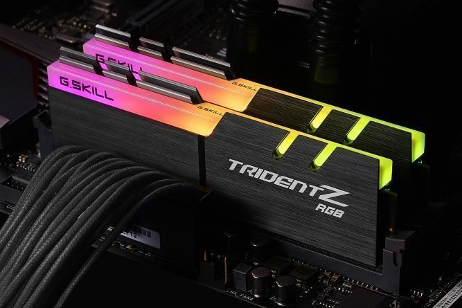 Operatyvioji atmintis (RAM) G.SKILL Trident Z RGB, DDR4, 16 GB, 3466 MHz