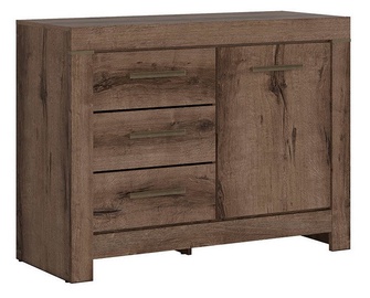 Black Red White Balin Chest Of Drawers Oak