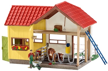 Schleich Barn With Animals And Accessories 42334