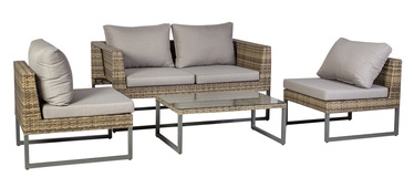 Home4you Emilia Garden Furniture Set Grey