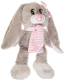 Axiom Rabbit Nina Grey With Pink Scarf 30cm
