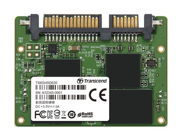 Transcend Half-Slim SSD HSD630 32GB SATAII TS8GHSD630