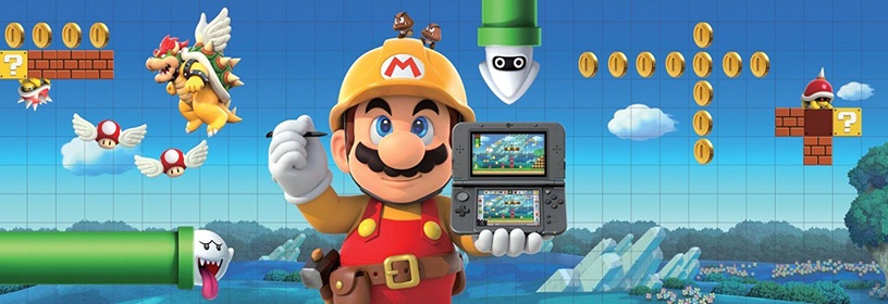 DS, 3DS žaidimas Nintendo Super Mario Maker