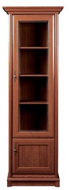 Black Red White Glass Door Cabinet Right Kent 70x204x43cm Chestnut