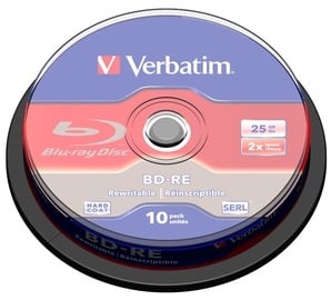 Накопитель данных Verbatim, 25 GB, 10шт.