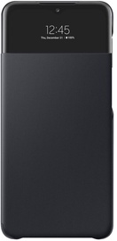 Futrālis Samsung Smart S View Wallet Cover for Samsung Galaxy A32 (5G), melna