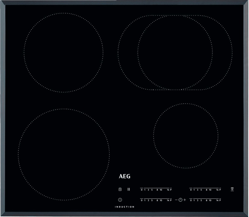 Индукционная плита AEG 3000 SERIJA „HOB2HOOD®“ IKB64413FB