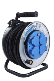 Kaablitrummel Electraline Pro Metal 3G2.5RNF, 4P, 25 m