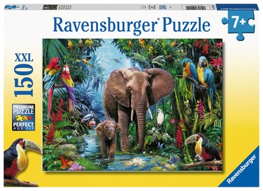 Puzle Ravensburger XXL Safari Animals, 150 gab.