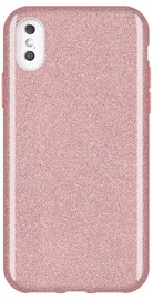 Wozinsky Glitter Shining Back Case For Apple iPhone XS Max Bright Pink