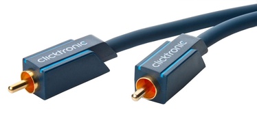 Clicktronic Cable RCA To RCA 2m Blue