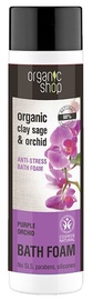 Organic Shop Purple Orchid Anti-Stress Bath Foam 500ml