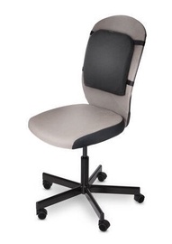 Kensington® Memory Foam Back Rest Black