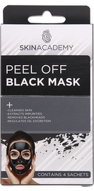 Skin Academy Peel Off Black Mask 4pcs