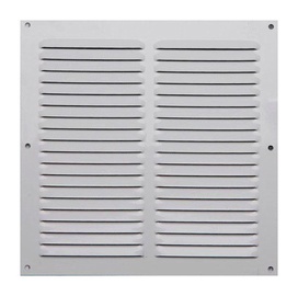 Ventilācijas reste 001540, 20xx20cm, sudraba