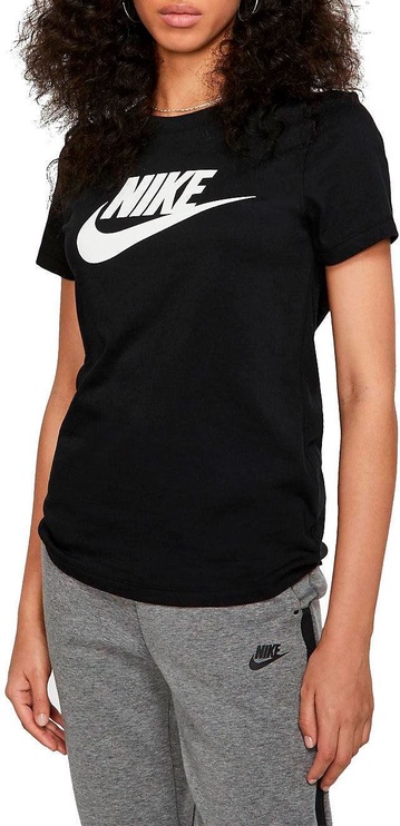 Футболка, для женщин Nike Womens Sportswear Essential BV6169, черный, S
