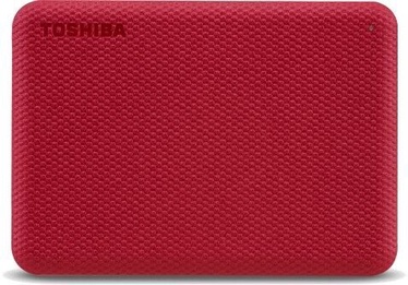 Жесткий диск Toshiba Canvio Gaming, HDD, 4 TB, красный