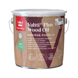 Древесное масло Tikkurila Valtti Plus Wood Oil, 2.7 l