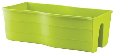 Вазон Form Plastic, пластик, 290 мм x 600 мм, зеленый