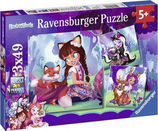 Пазл Ravensburger Enchantimals 080618, 3x49 шт.