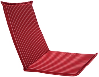 Home4you Chair Cover Summer 42x90x3cm Striped Red