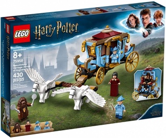 Konstruktors LEGO Harry Potter Bosbatonas kariete: ierašanās Cūkkārpā 75958, 430 gab.