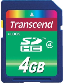 Atmiņas karte Transcend, 4 GB