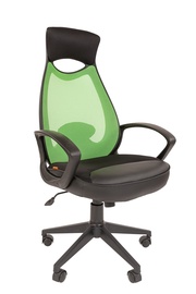 Kontoritool Chairman 840, must/roheline