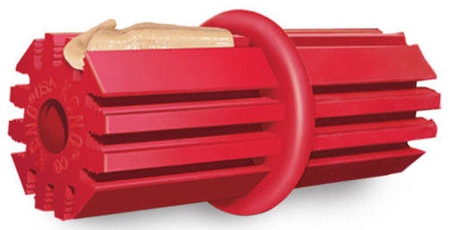 Rotaļlieta sunim Kong Dental Stick 93 cm, Medium, M, 9.3 cm, Ø 4.8 cm, sarkana, M