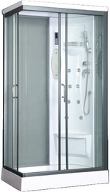 Душевая кабина Vento Biello Right, массажная, прямоугольная, 700 мм x 1100 мм x 2180 мм