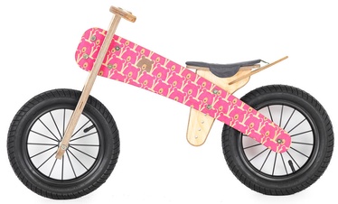 Balansinis dviratis MGS FACTORY DipDap Pink Bears