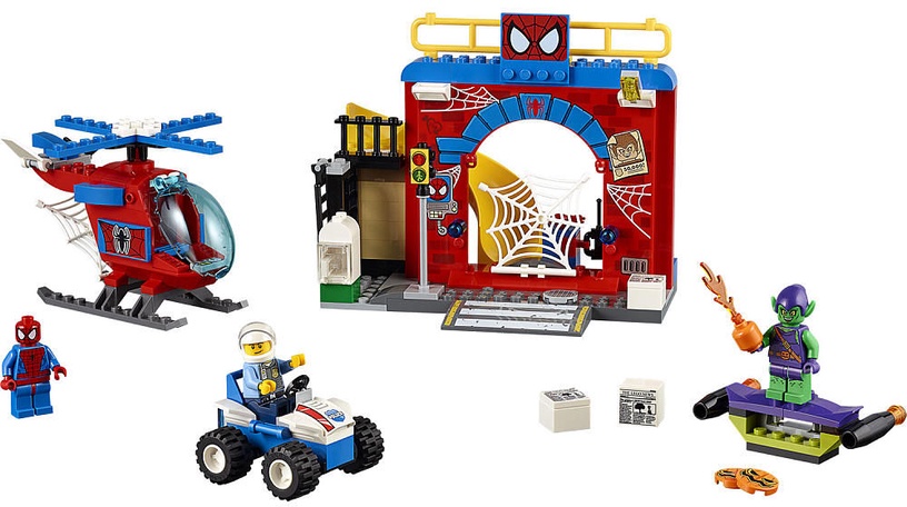 Konstruktor LEGO® Juniors Spider Man Hideout 10687